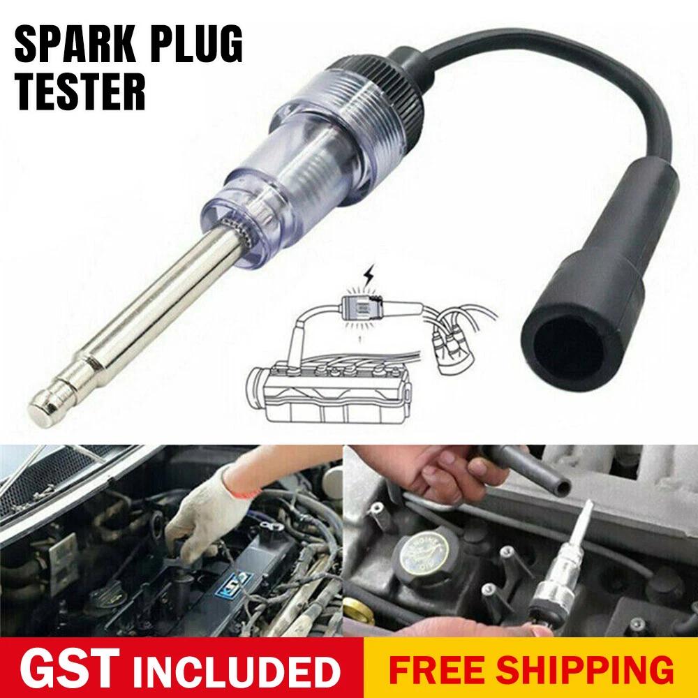 Spark Plug Tester In Line Ignition System Detector Coil Test Tools Engine