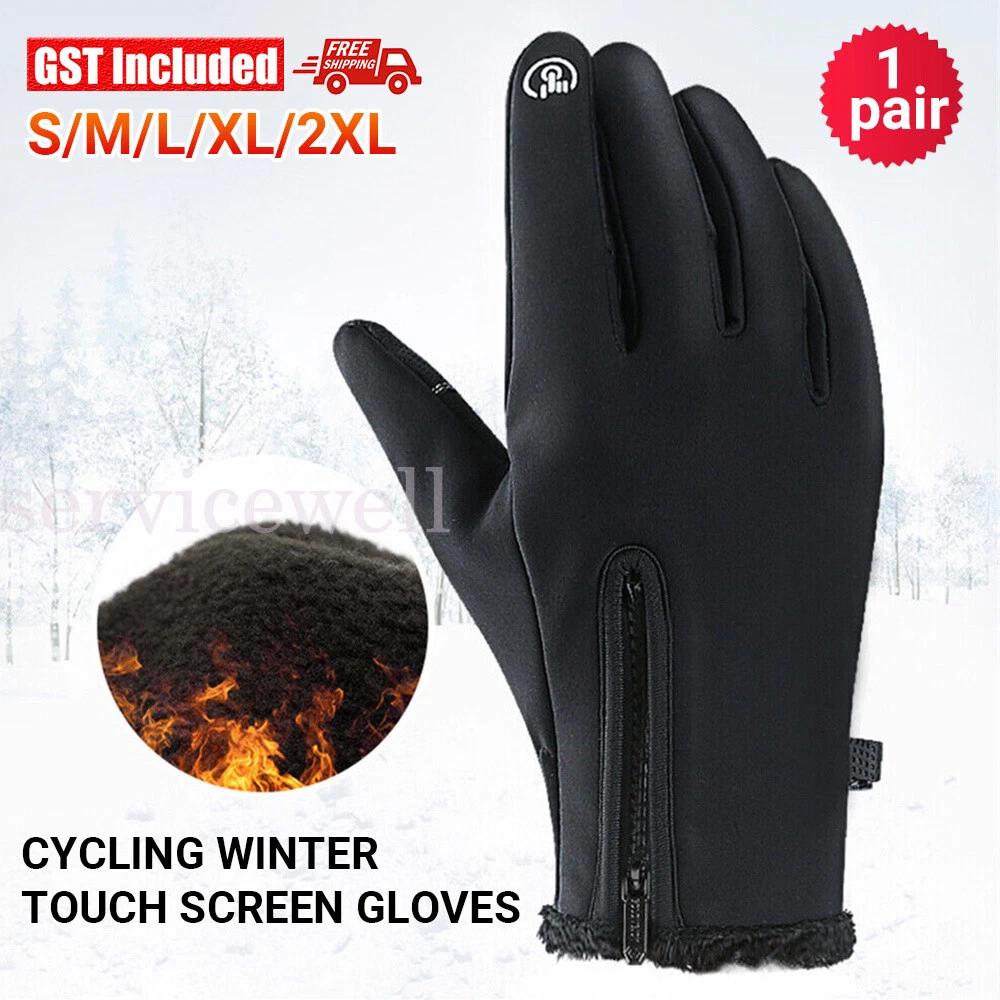 Sports Windproof Thermal Cycling Winter Touch Screen Gloves Anti-Slip Warm