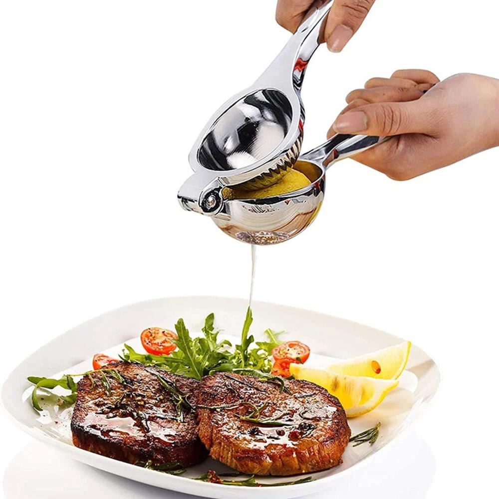 Stainless Steel Manual Hand Press Lemon Squeezer Fruit Orange Citrus Juice Tool - Image 7