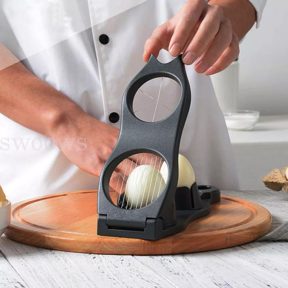 Stainless Steel Mushroom Tomato Cutter Kitchen Boiled Chopper Egg Slicer Kitchen - Image 2