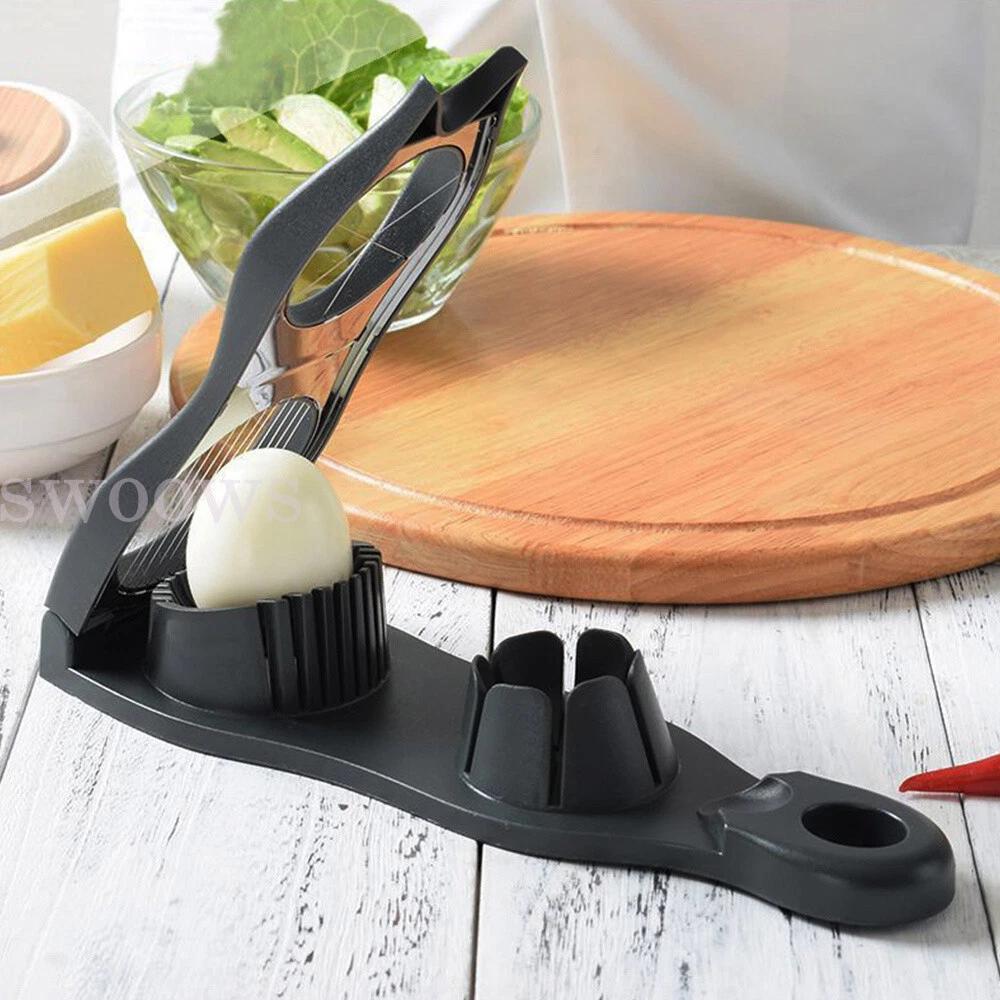 Stainless Steel Mushroom Tomato Cutter Kitchen Boiled Chopper Egg Slicer Kitchen - Image 5
