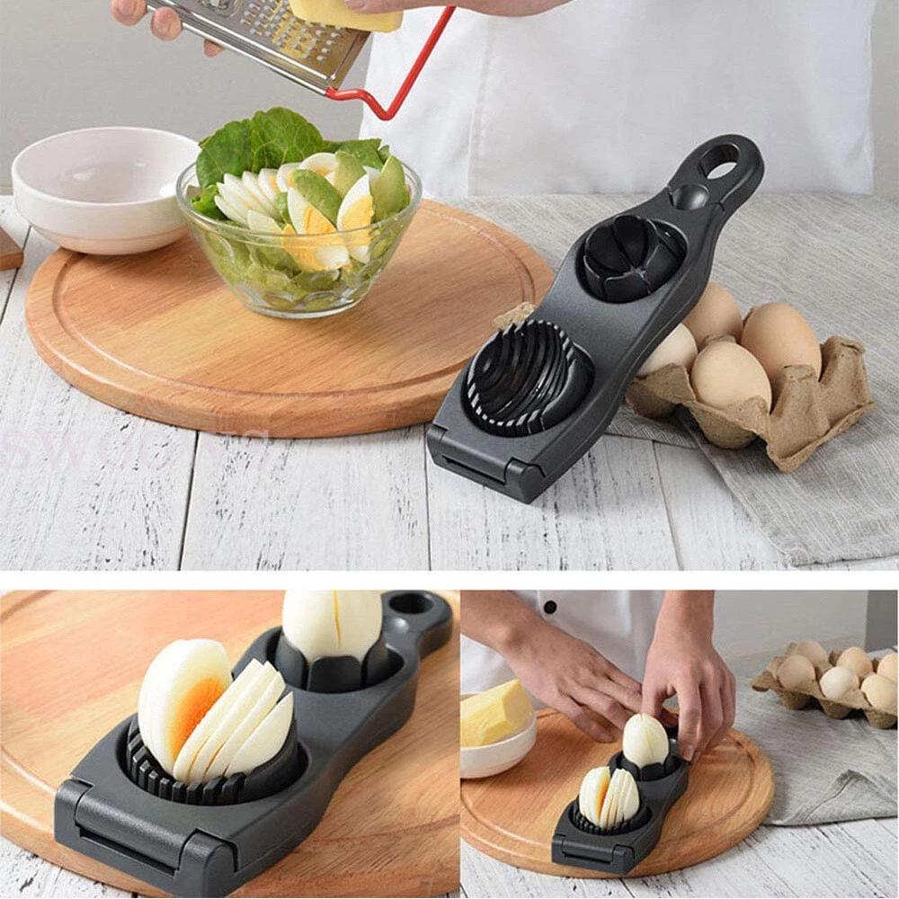 Stainless Steel Mushroom Tomato Cutter Kitchen Boiled Chopper Egg Slicer Kitchen - Image 4