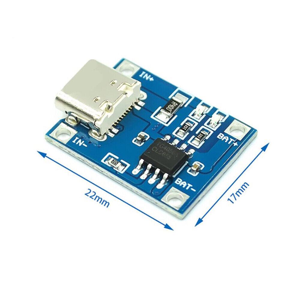 TP4056 Type C USB 5V 1A 18650 Lithium Battery Charger Board +Protection AU Stock - Image 2