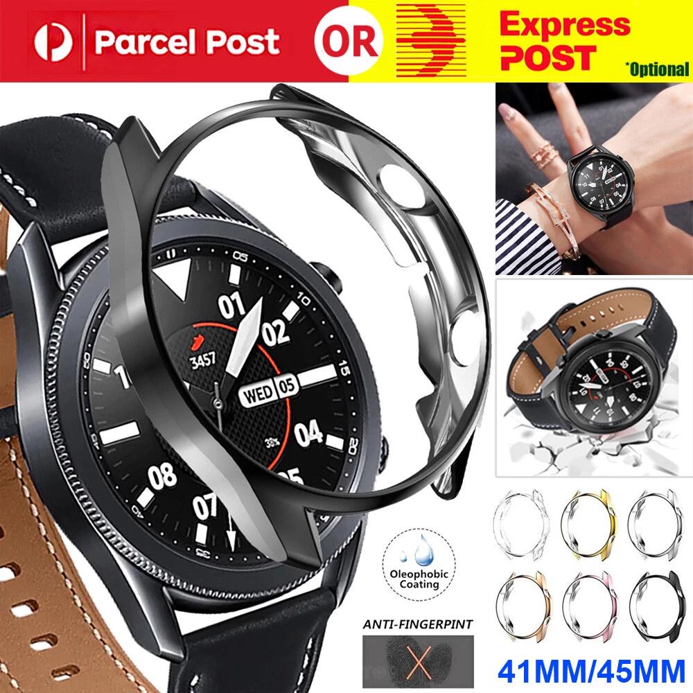 TPU Case Cover Armor Protective Watch Guard For Samsung Galaxy Watch 3 41mm 45mm