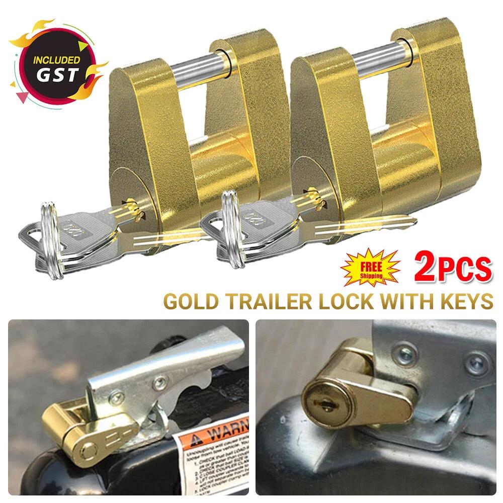 TREG HITCH PIN LOCK TRIGG and SNAP ON LATCH TYPE BALL COUPLING CARAVAN TRAILER 4WD