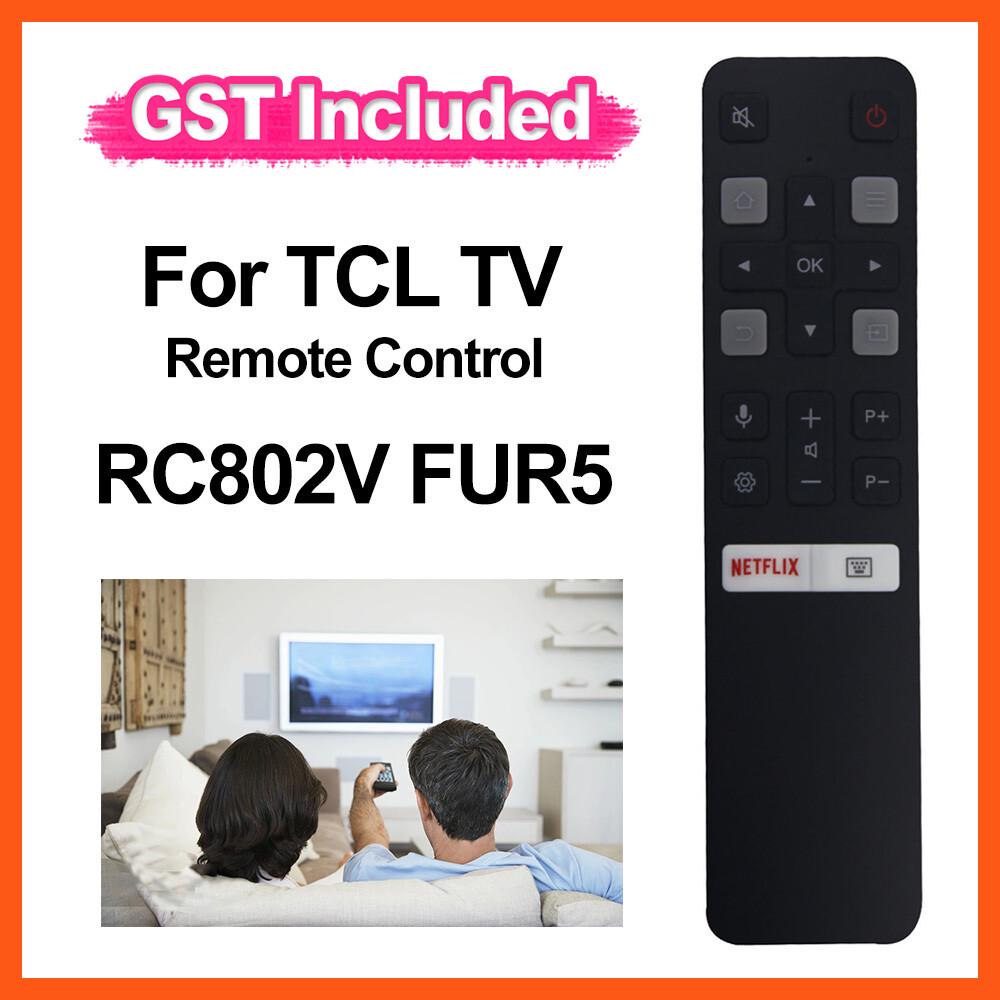 TV remote RC802V FUR7 FMR2 FUR5 Replacement Smart TV Netflix For TCL AUS