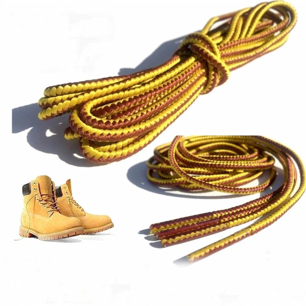 TWO TONE Bootlaces Shoelaces Sneakers Hiking Casual Shoes Work Boot Laces Cotton - Image 5