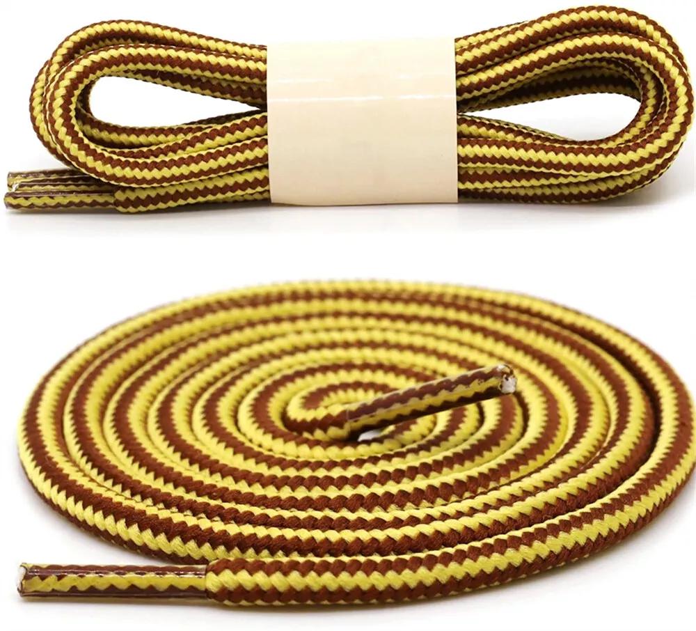 TWO TONE Bootlaces Shoelaces Sneakers Hiking Casual Shoes Work Boot Laces Cotton - Image 2