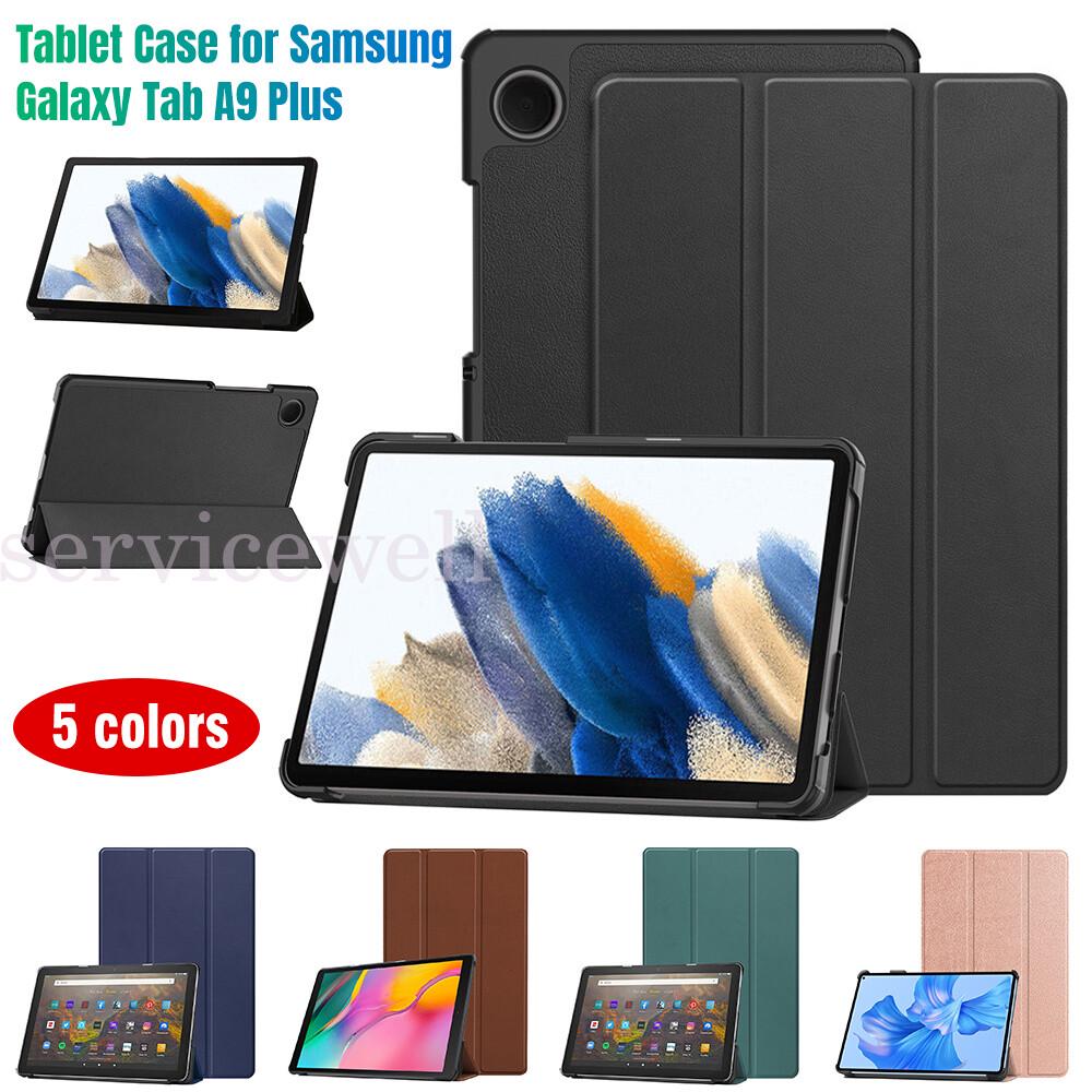 Tablet Case Leather Flip Folio Stand Cover For Samsung Galaxy Tab A9 Plus A9 +
