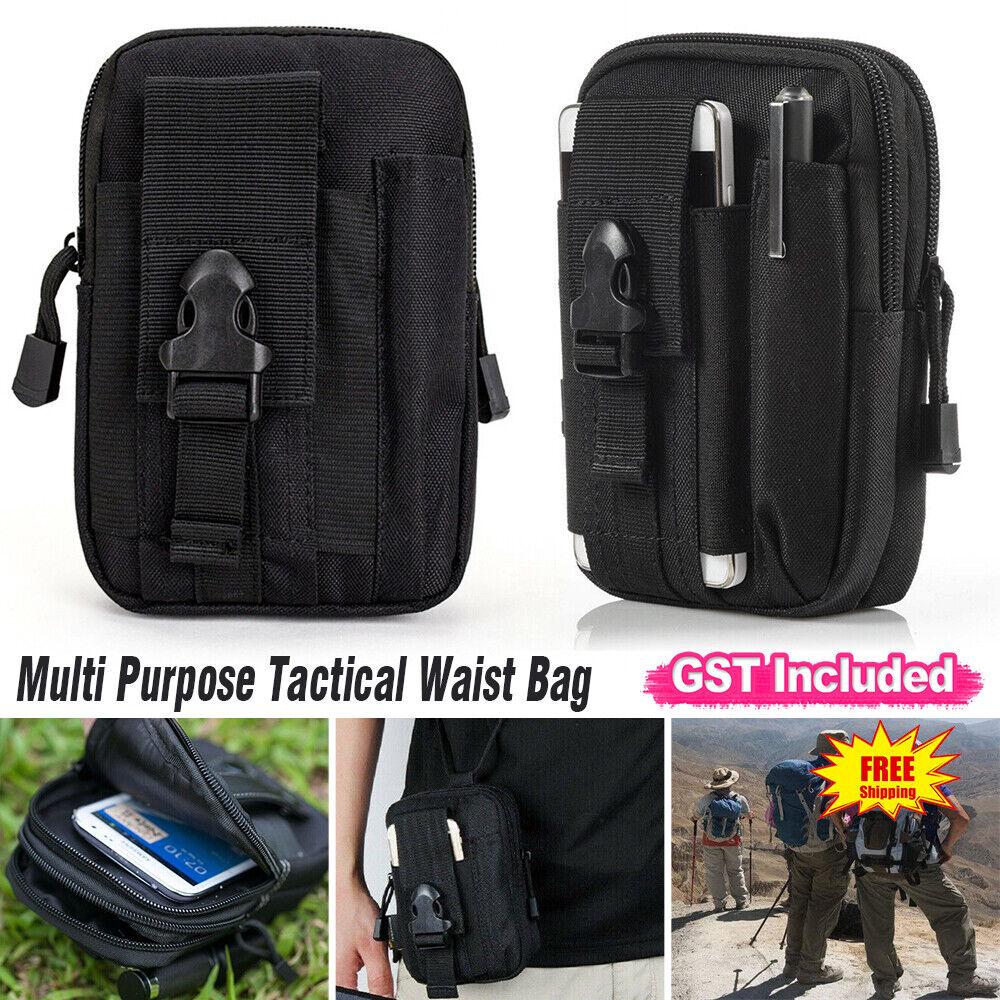 Tactical Waist Bag Molle Pack Pouch Military Wallet Multi Purpose Belt Utility