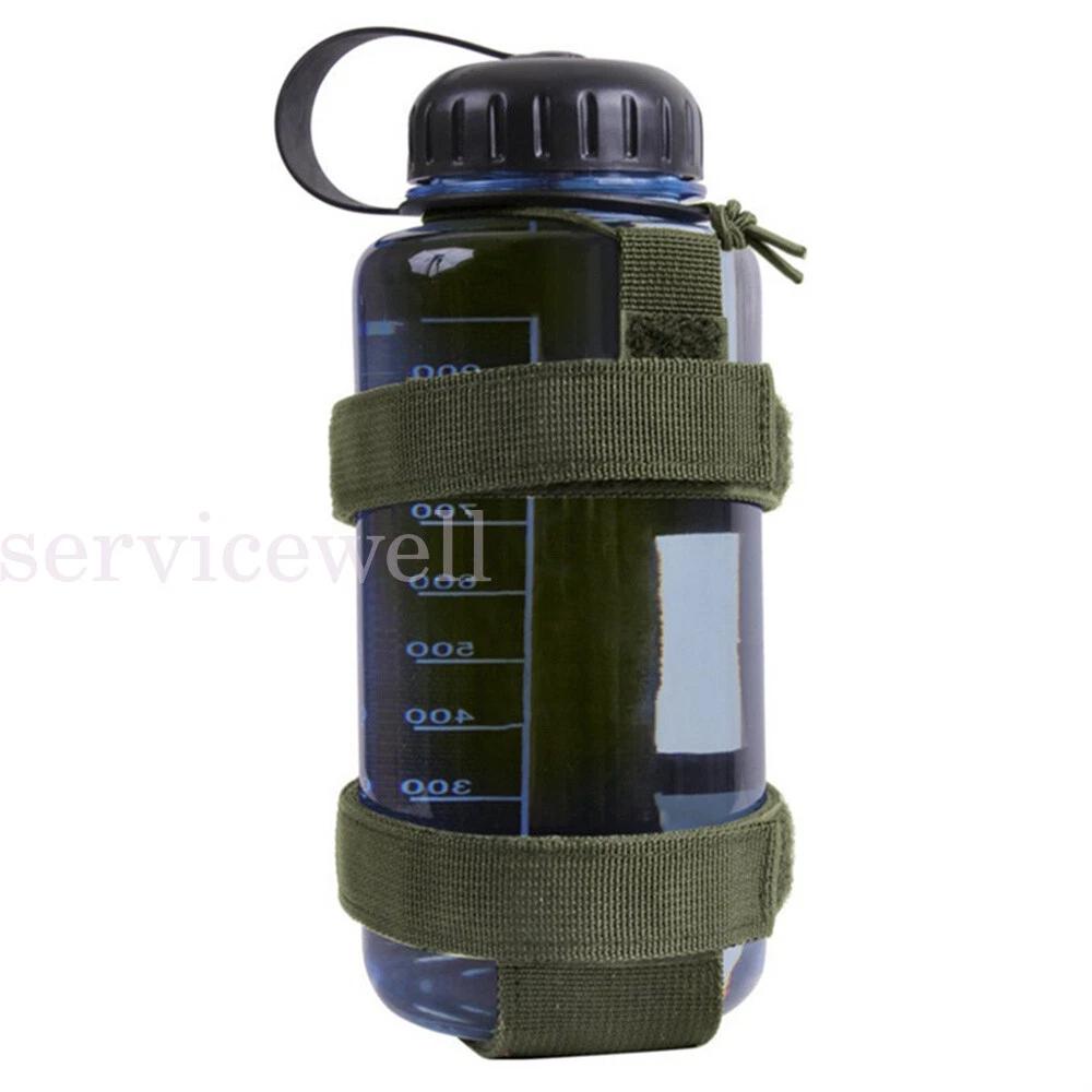 Tactics Hiking Camping Water Bottle Holder Belt Kettle Carrier Pouch Bag NEW - Image 2