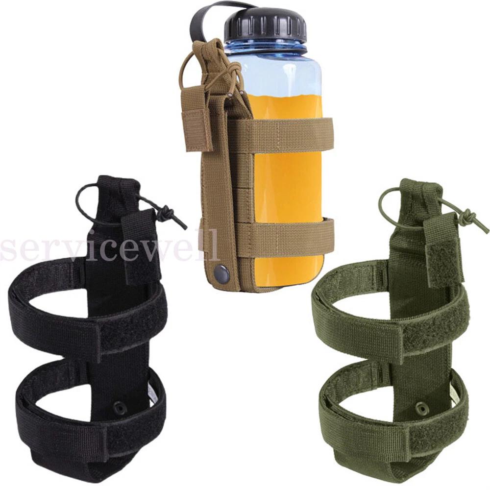 Tactics Hiking Camping Water Bottle Holder Belt Kettle Carrier Pouch Bag NEW - Image 3