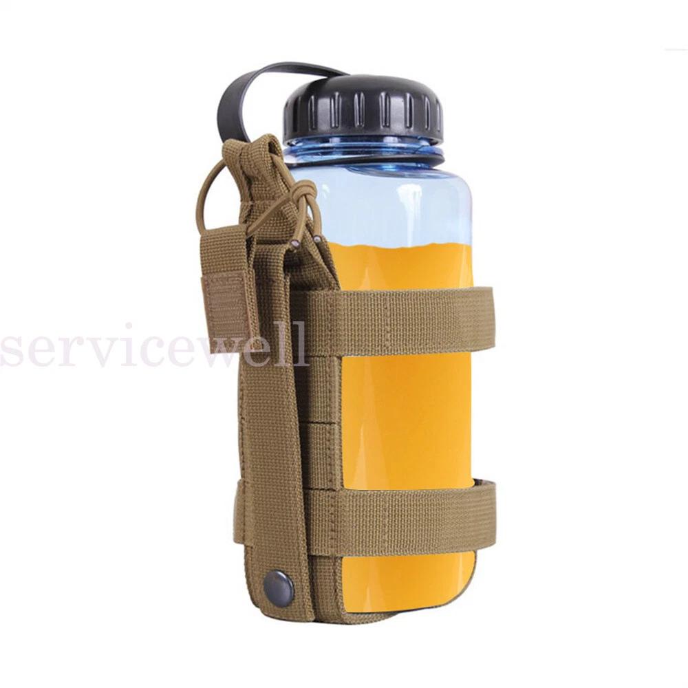 Tactics Hiking Camping Water Bottle Holder Belt Kettle Carrier Pouch Bag NEW - Image 7