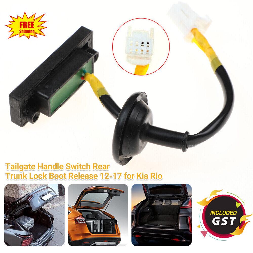 Tailgate Handle Switch Rear Trunk Lock Boot Release For 12-17 Kia Rio 812601W220