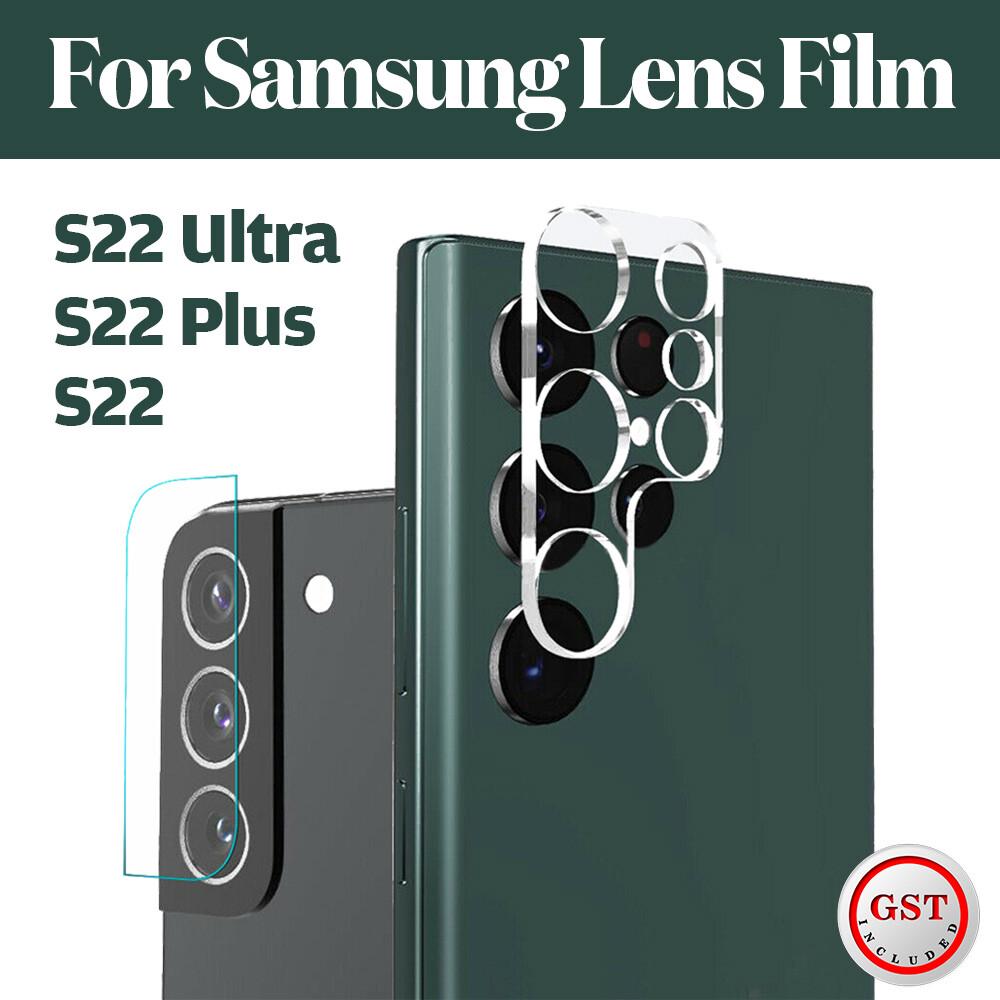 Tempered Glass Lens Protector For Samsung Galaxy S22 Ultra Plus Camera