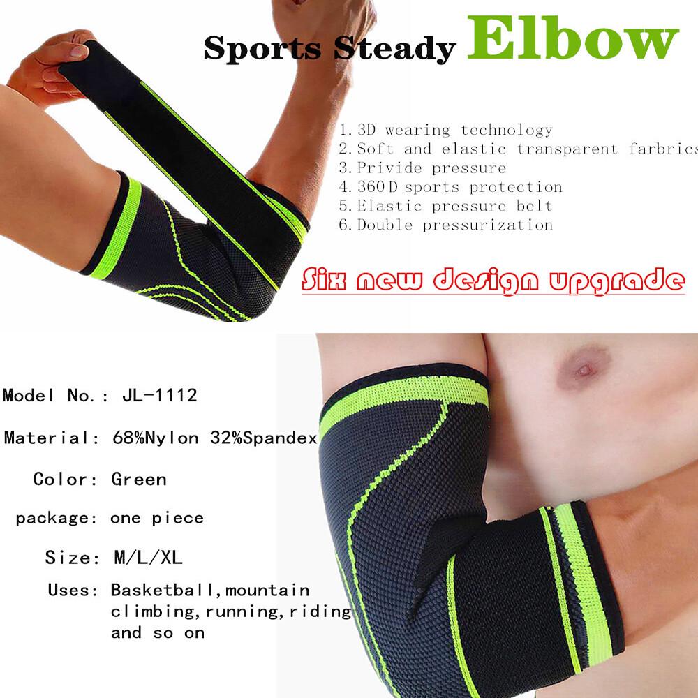 Tennis Golf Elbow Support Brace Adjustable Forearm Strap Compression Sleeve Band - Image 5