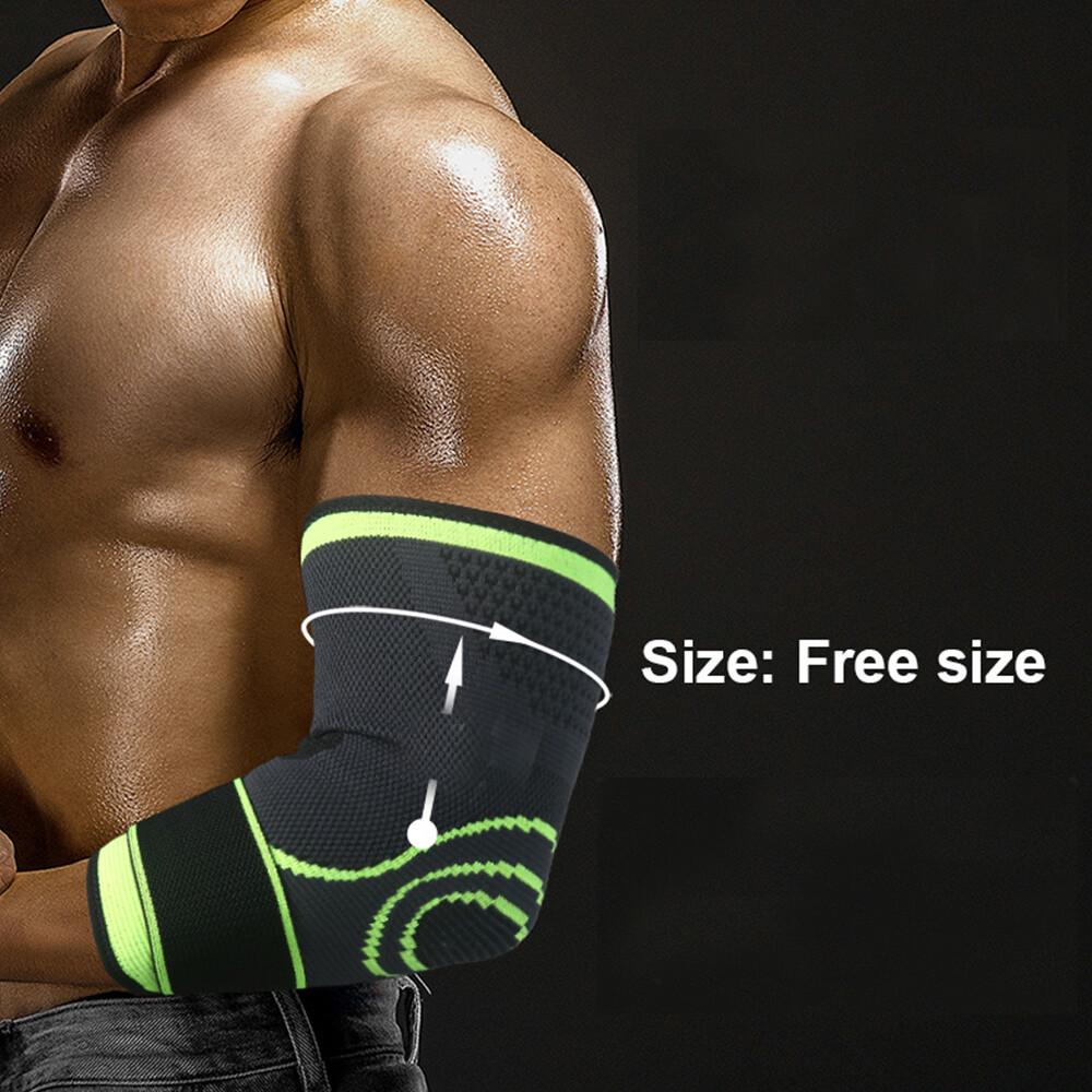 Tennis Golf Elbow Support Brace Adjustable Forearm Strap Compression Sleeve Band - Image 3