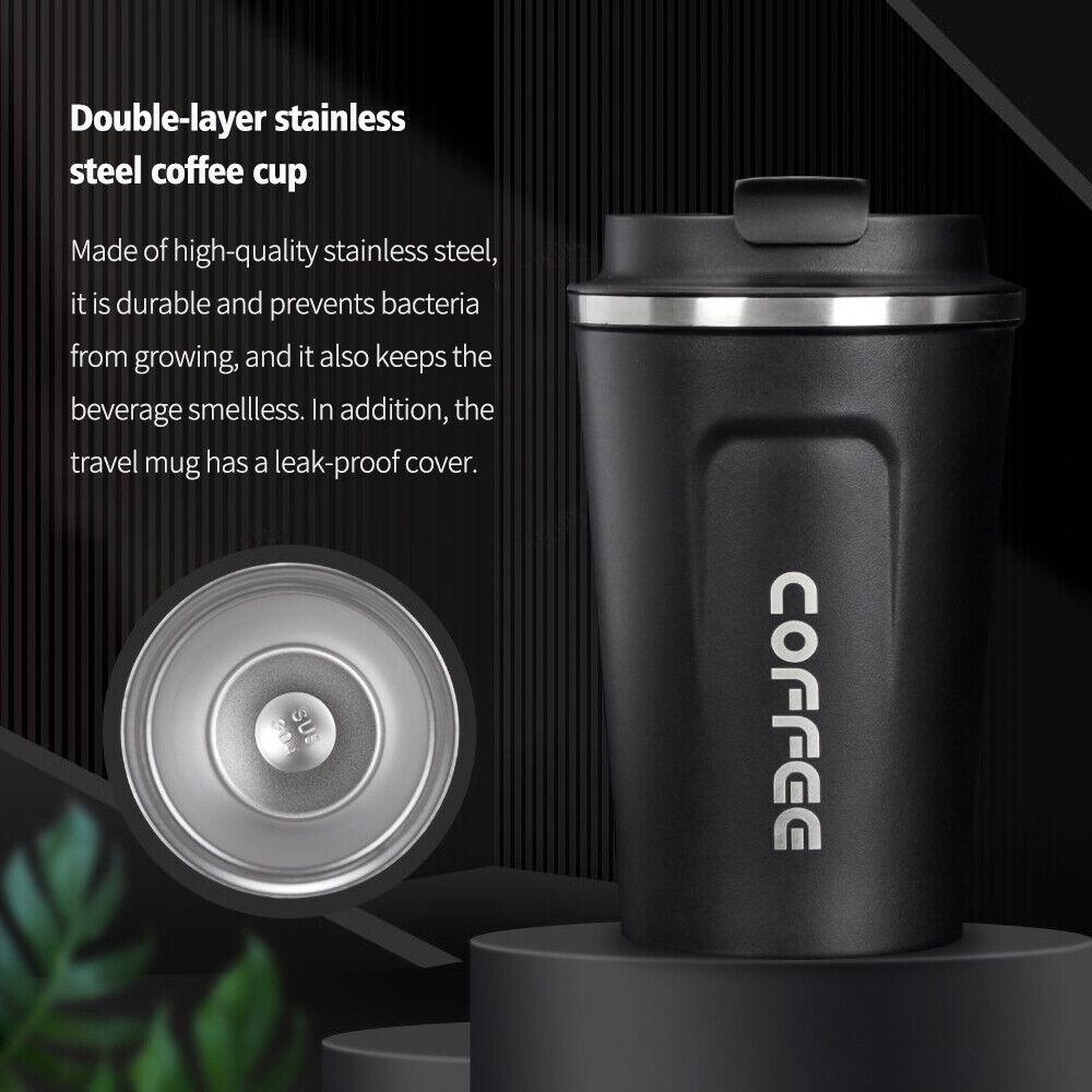 Thermal Stainless Steel Flask Vacuum Leak proof Insulated Coffee Mug Cup Travel - Image 3