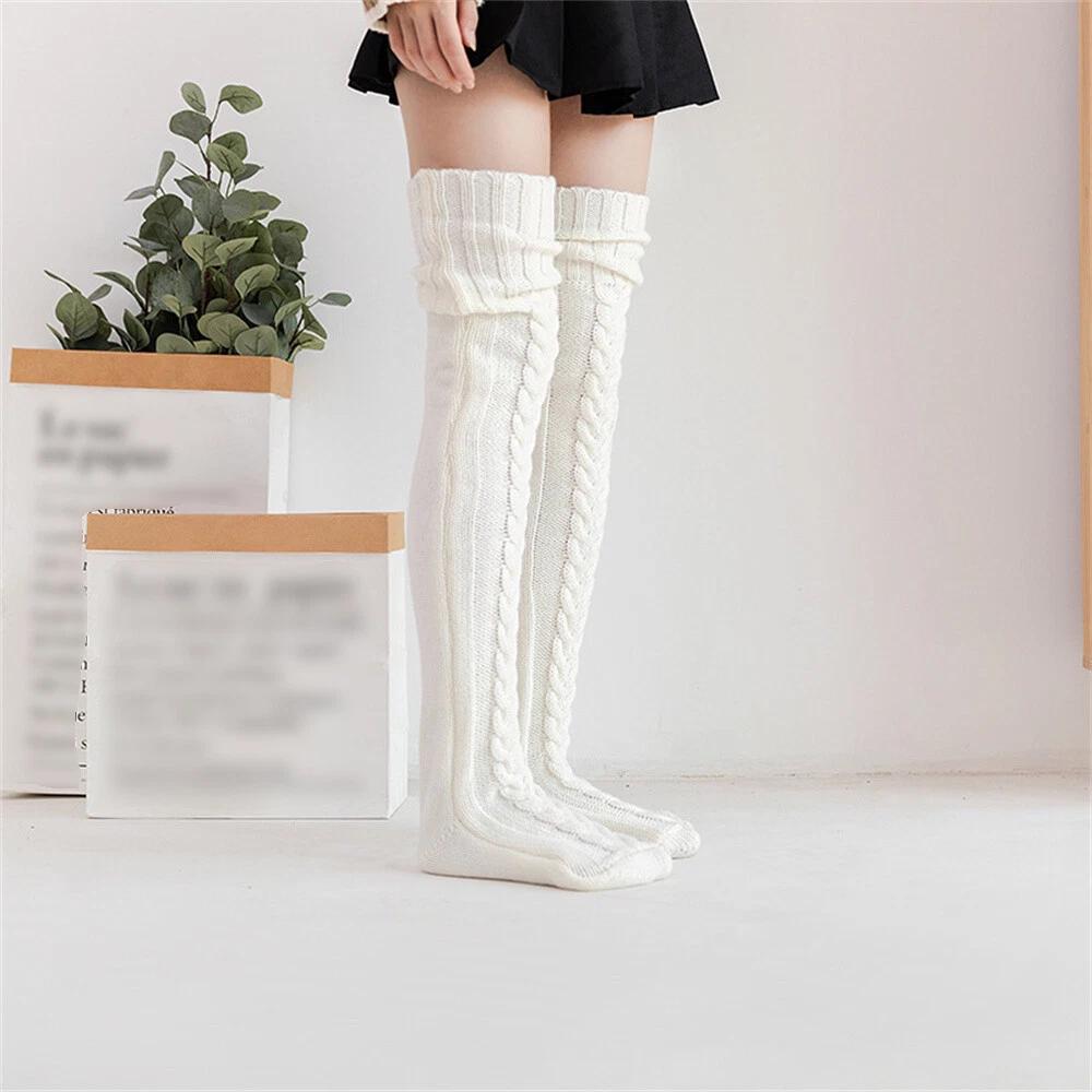Thigh High Over Knee High Socks Girls Women Long Stockings New Fashion - Image 6