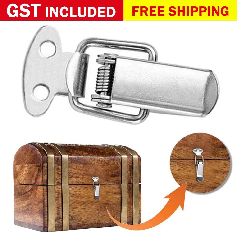 Toggle Clasp Case Clip Suitcase Tool Box Chest Trunk Latch Lock Stainless Steel