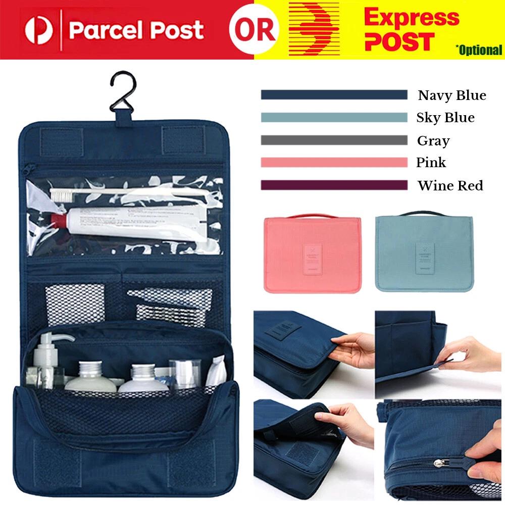 Toiletry Wash Travel Cosmetic Storage Folding Organizer Pouch MakeUp Bag Hanging