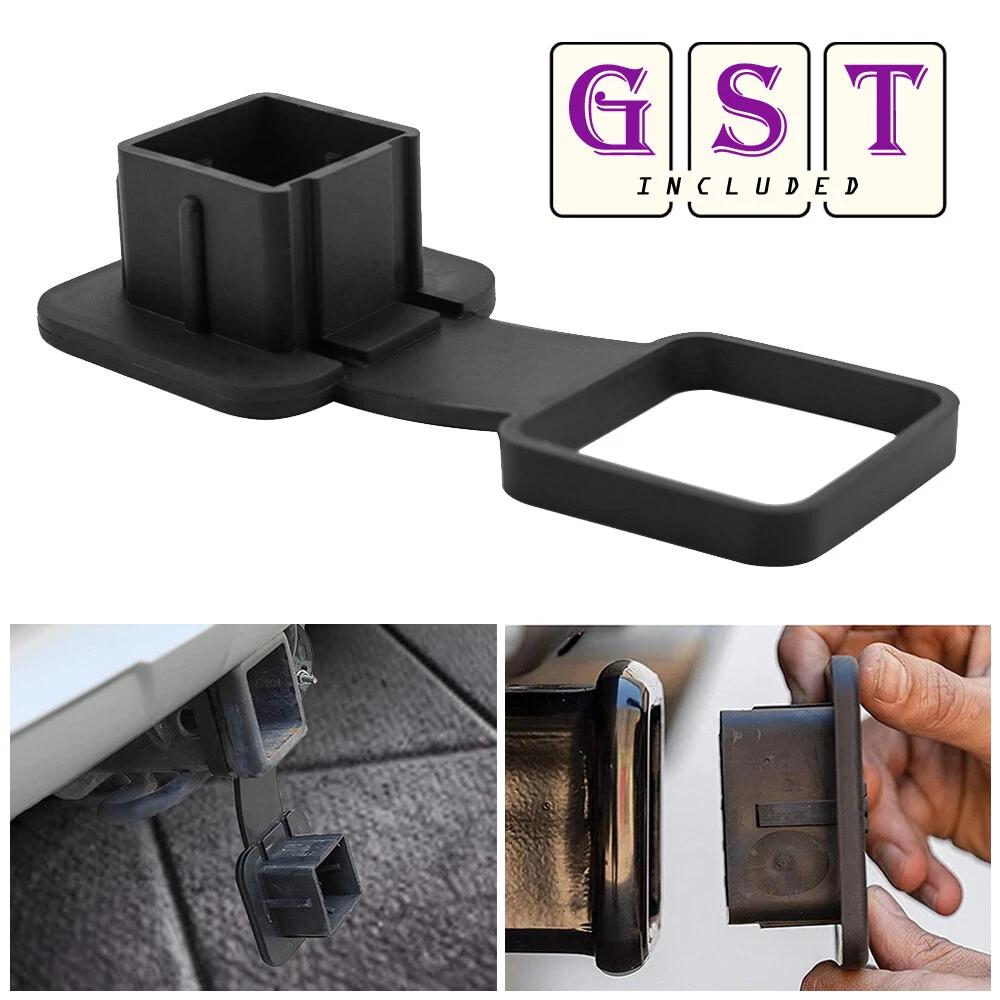 Tow Bar Cover Receivers Durable Car Trailer Hitch Plug Tube Cap Protector Rubber