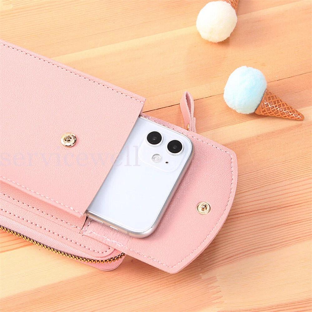 Travel Women Shoulder Bag Clutch Wallet Mobile Phone Bags Crossbody Leather Bag - Image 6