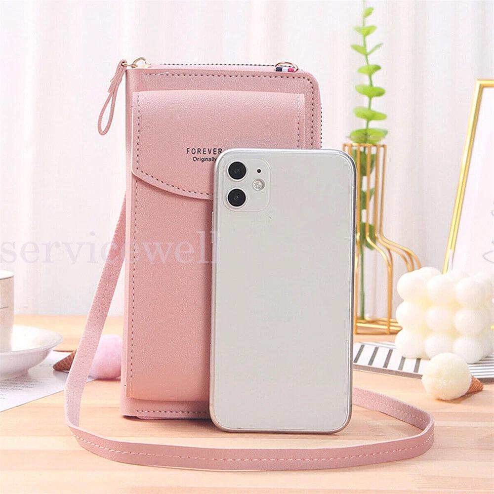 Travel Women Shoulder Bag Clutch Wallet Mobile Phone Bags Crossbody Leather Bag - Image 4