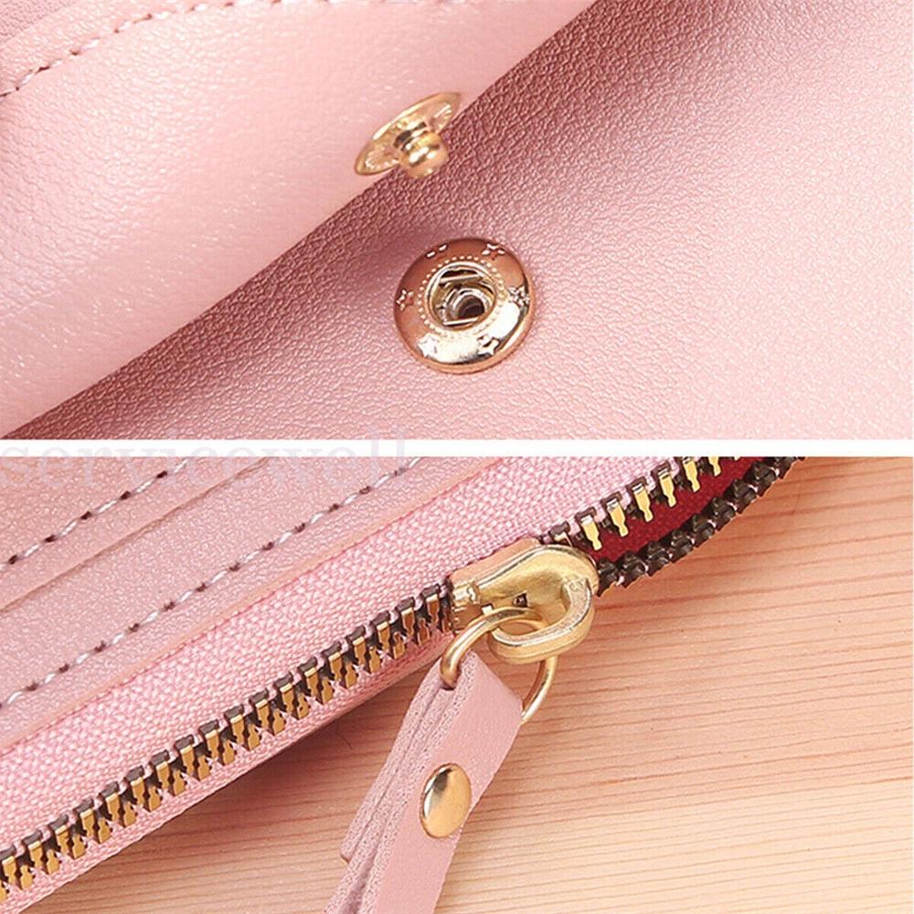 Travel Women Shoulder Bag Clutch Wallet Mobile Phone Bags Crossbody Leather Bag - Image 5