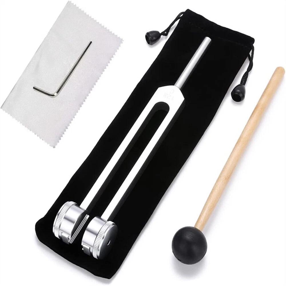 Tuning Fork Set with Hammer for Healing Chakra Sound Therapy,Reliever Stress AU - Image 4