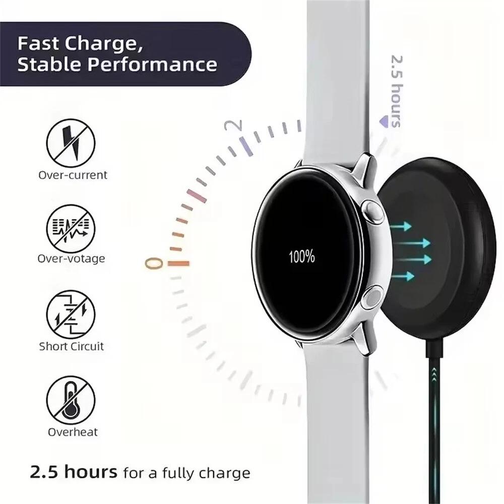 Type- C Charging Charger Cable Cord for Samsung Galaxy Watch 4/5/6/7 - Image 5