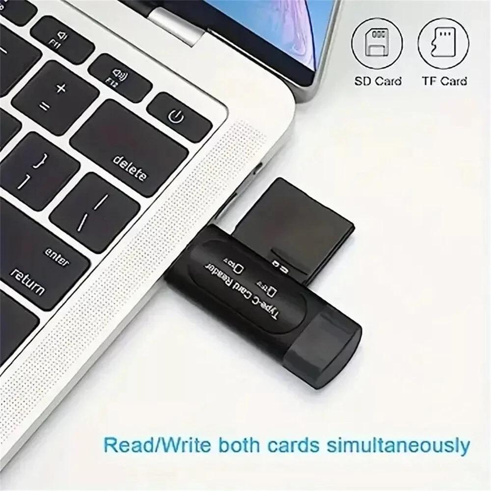 Type-C USB-C Memory Card Reader Micro SD/SD OTG For PC Macbook Tablet AU - Image 6