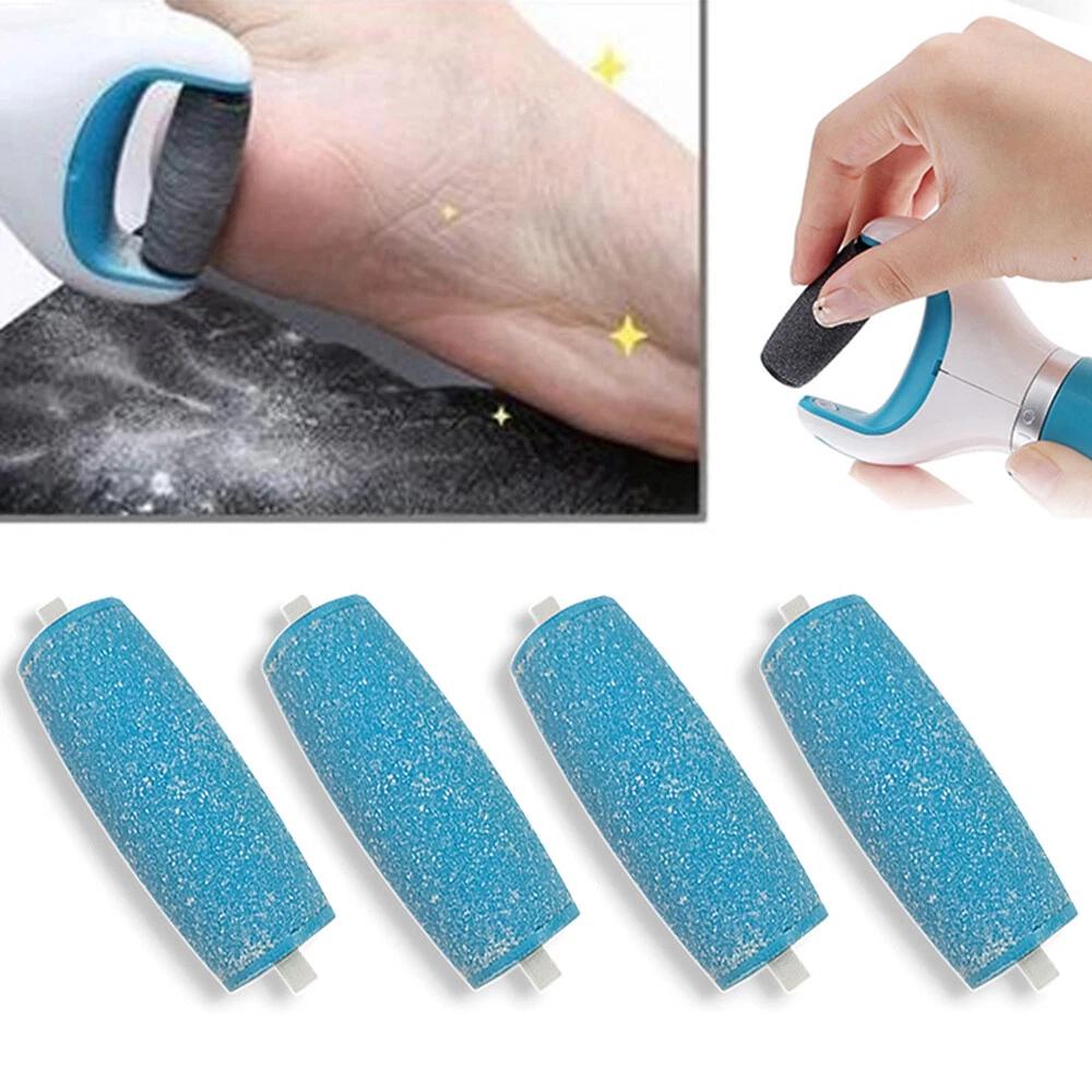 PCS Velvet Smooth Express Pedi Foot File Roller Head Refills For Scholl - Image 4
