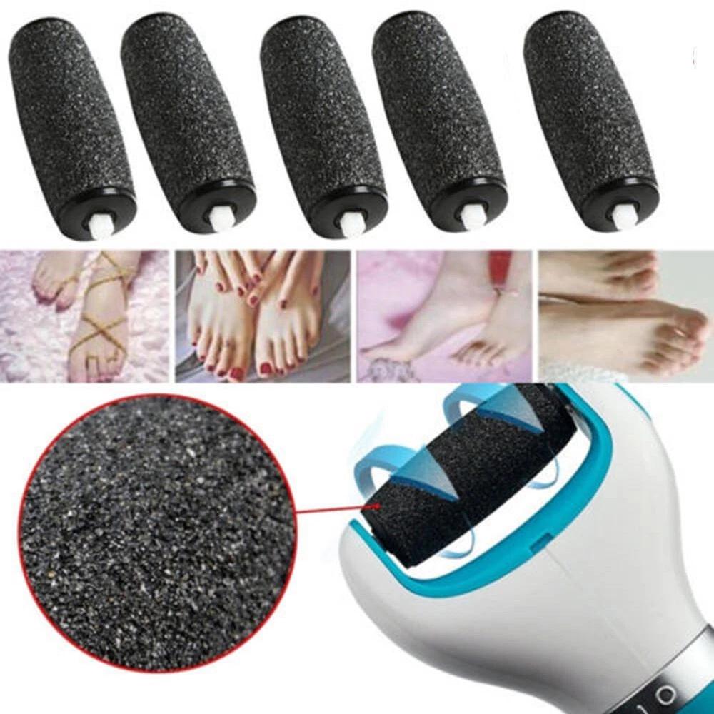 PCS Velvet Smooth Express Pedi Foot File Roller Head Refills For Scholl - Image 2