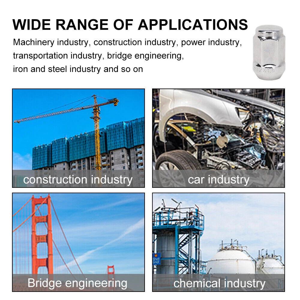 12x1.5 Chrome Wheel Nuts ForFord Ranger Mitsubishi Triton Mazda Bravo Bt50 - Image 7