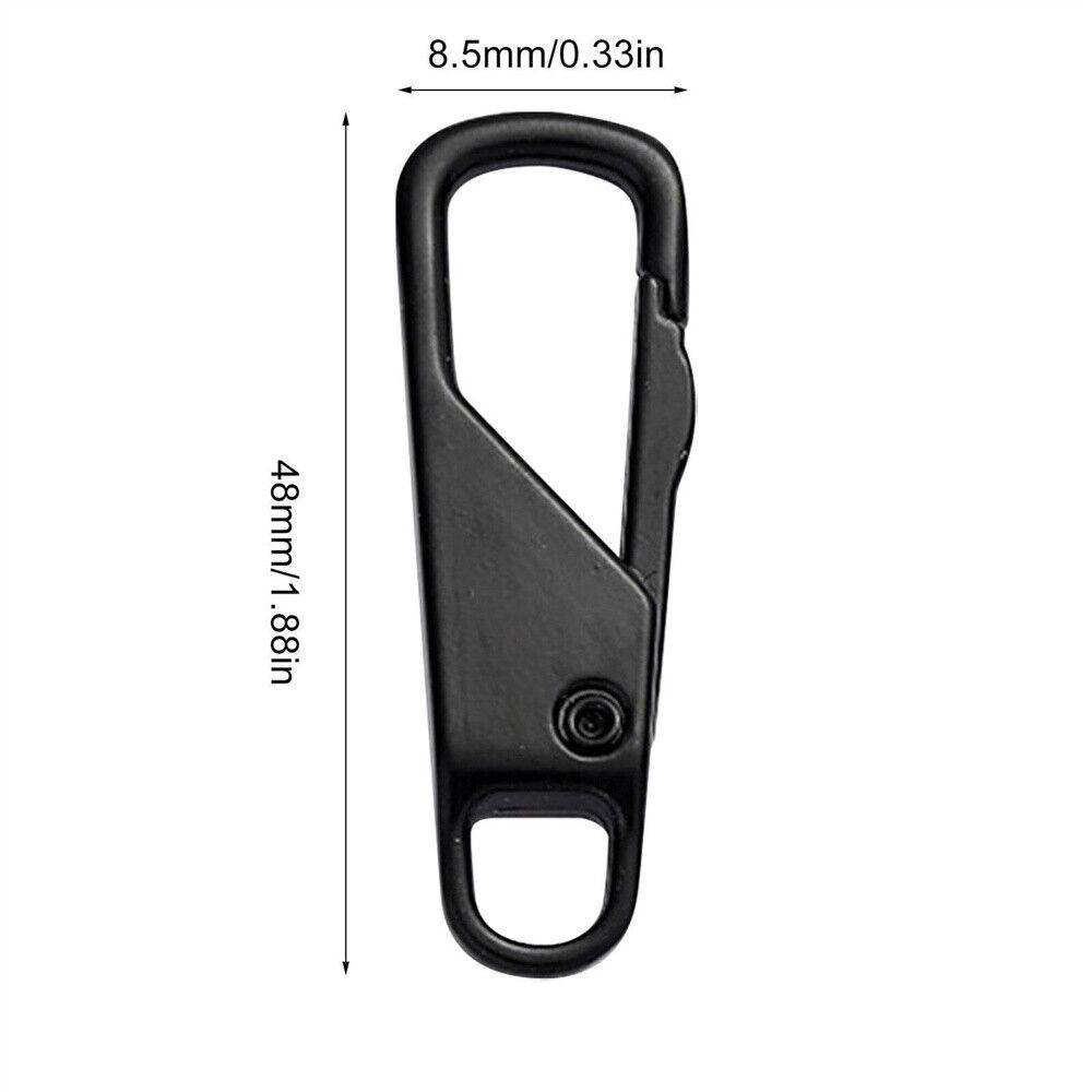 Universal Metal Zipper Pull Fixer Slider Puller Zip Head Repair Replacement - Image 2