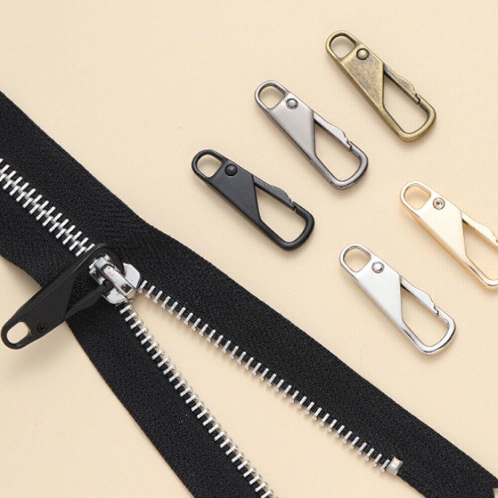 Universal Metal Zipper Pull Fixer Slider Puller Zip Head Repair Replacement - Image 6