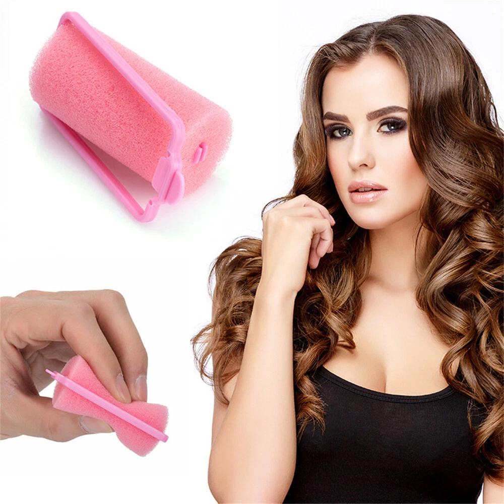 Hair Styling Rollers Curlers Twist No heat Sponge Foam Cushion Heatless - Image 5
