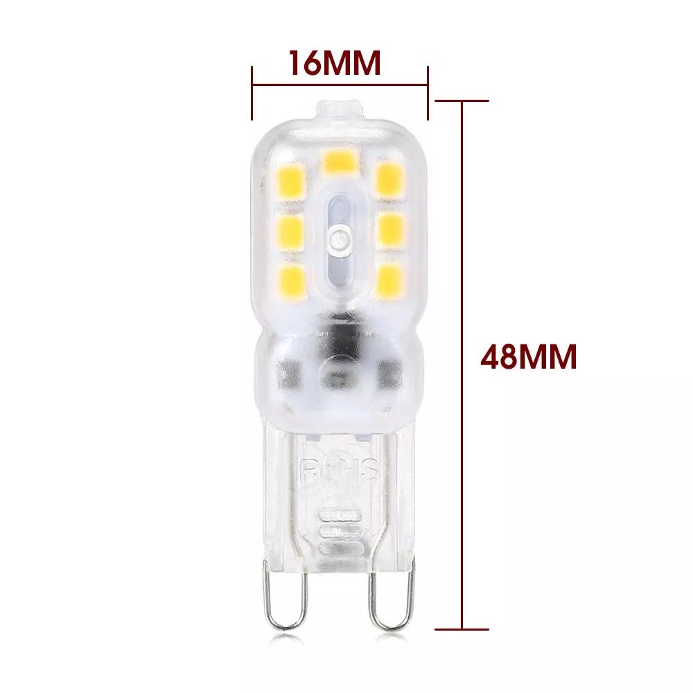 G9 LED 3W Capsule Light Bulb Replace Halogen Lamps 220-240V 6000K 3200K - Image 7