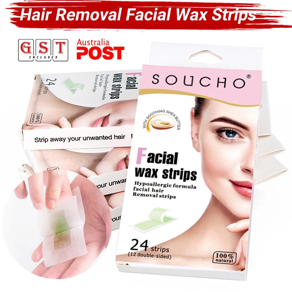 Hair Removal Facial Wax Strips Eyebrow Waxing Strips Non Woven Wax Paper