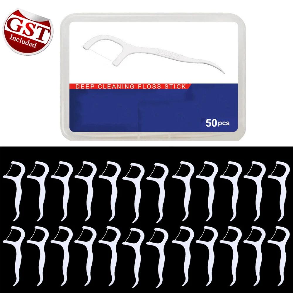 Dental Floss Picks Teeth Toothpicks Stick Oral Care Floss Tooth Healthy