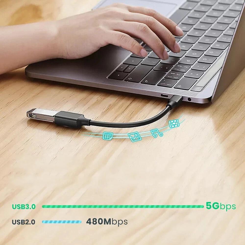USB 3.1 Type C Male to USB 3.0 A Female Converter USB-C Data Cable Adapter OTG - Image 6