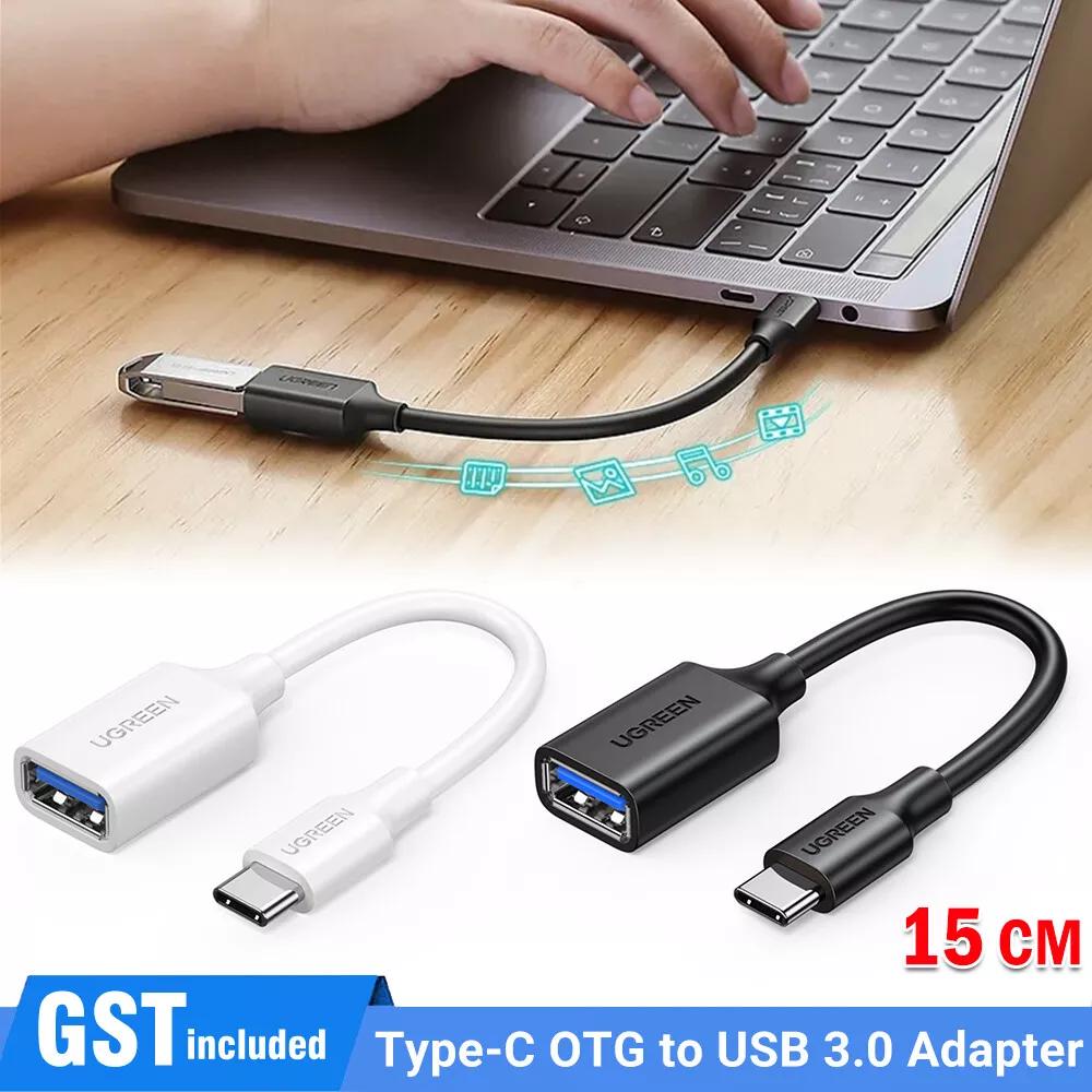 USB-C 3.0 OTG Data Sync Adapter Cable Type C to USB 3.0 Converter for Mac Phone