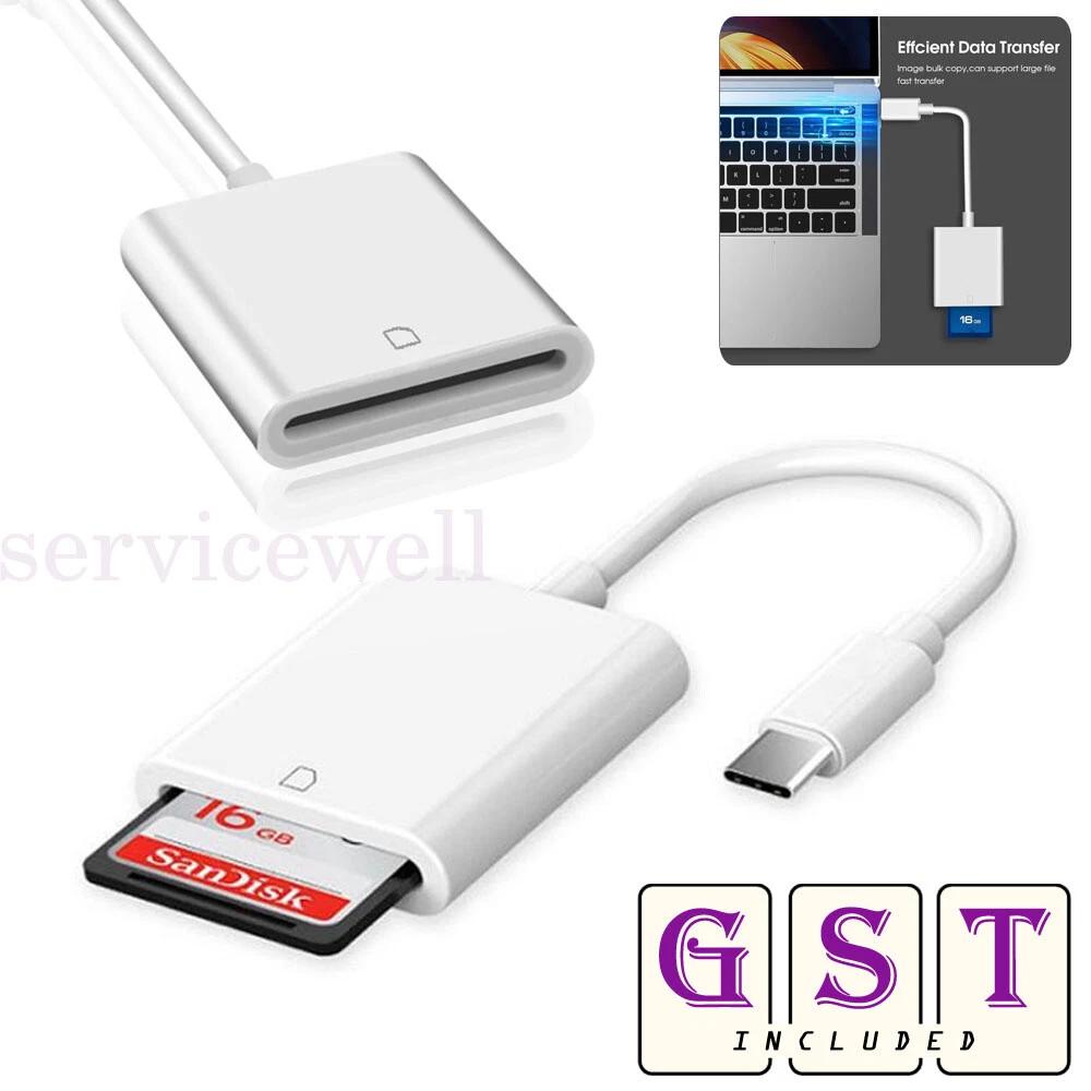 USB-C To SD Card Reader Adapter Type-C For Apple iPad Macbook Pro Air 13 Samsung