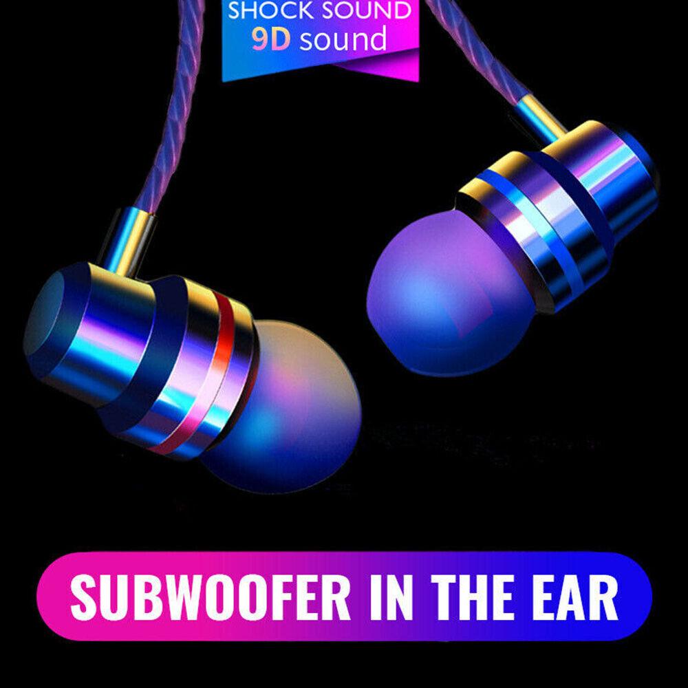 USB C Type-C Wired Headphone Stereo In-Ear Headset Wire-controlled Earphone Mic - Image 2