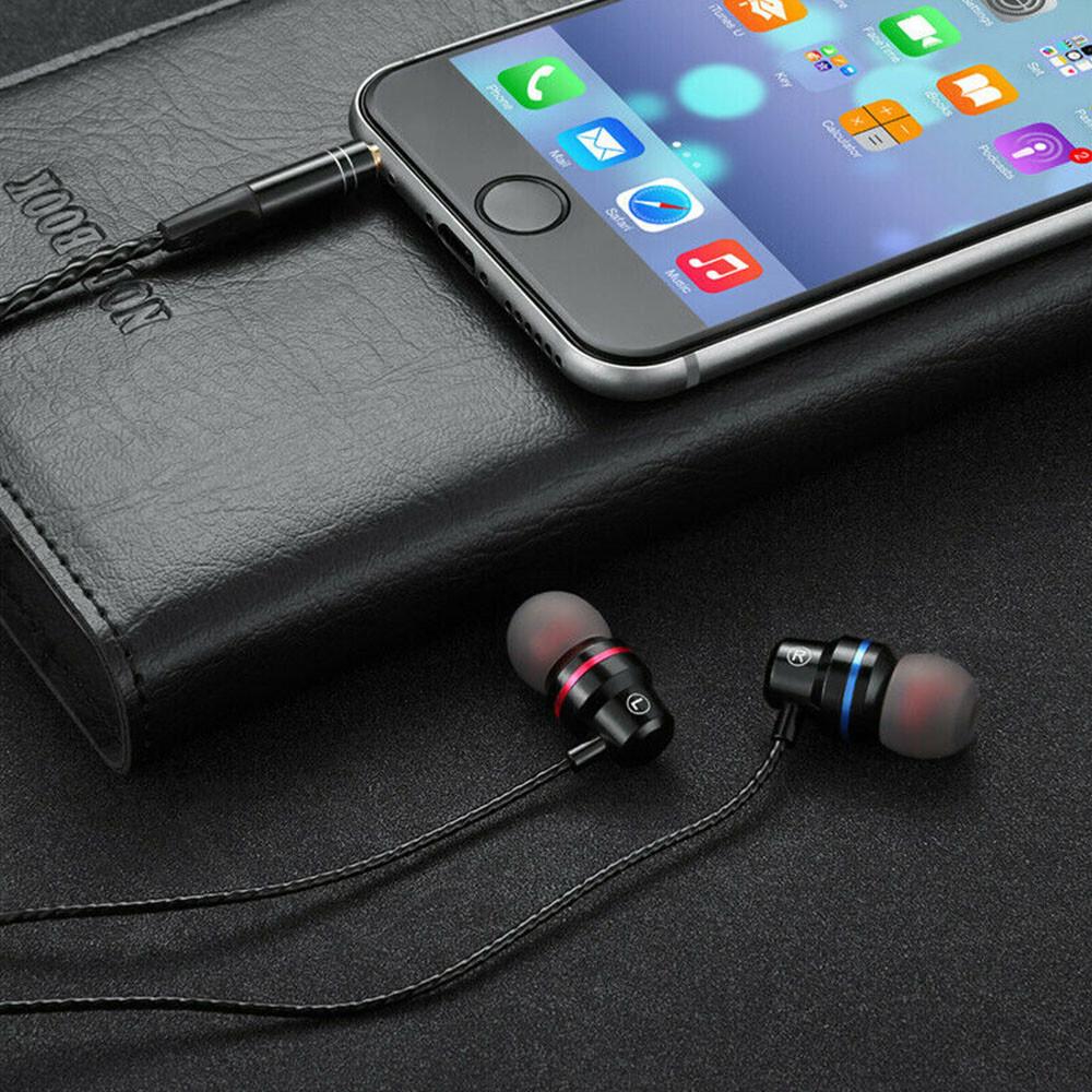 USB C Type-C Wired Headphone Stereo In-Ear Headset Wire-controlled Earphone Mic - Image 3