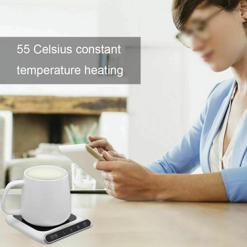 USB Heating Coaster Warmer Smart Electric Milk Coffee Tea Mug Cup Heater Mat Pad - Image 2