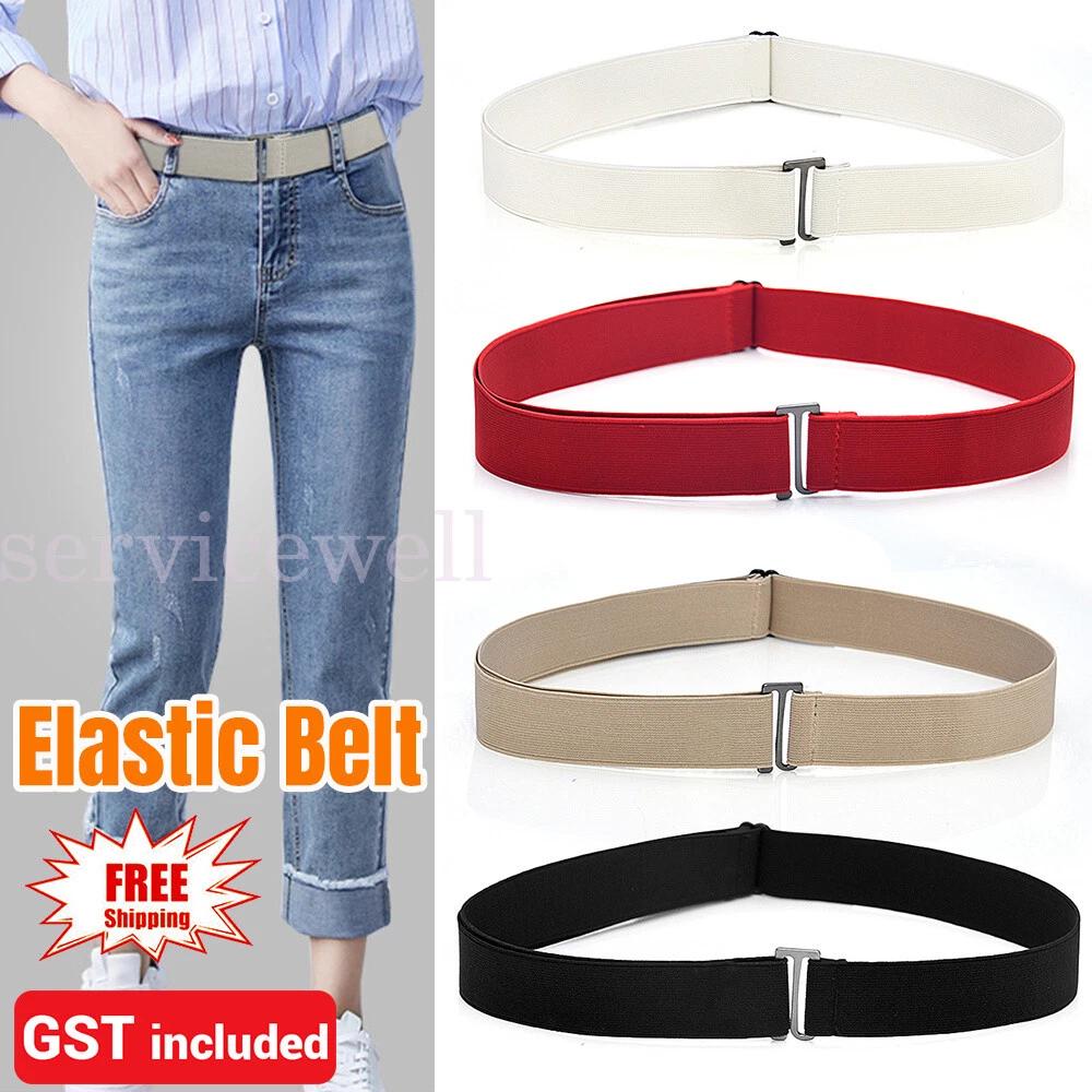 Unisex Adjustable Belt Elastic For Fashion Shortening and Styling Clothing Jeans