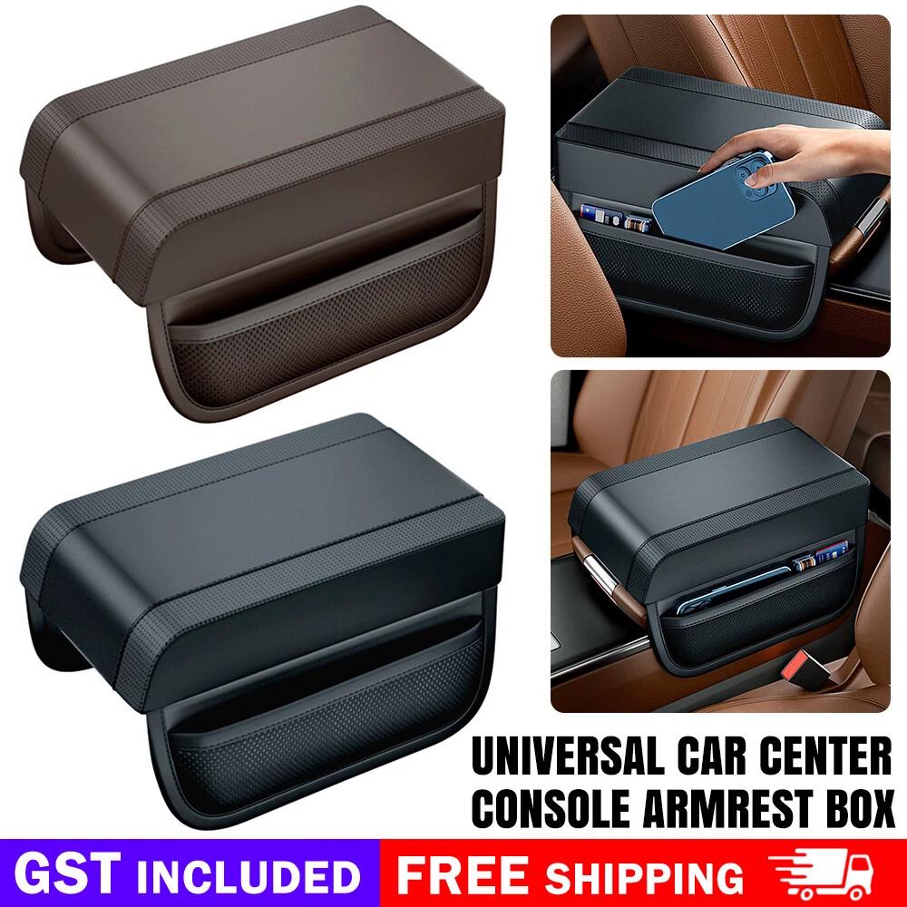 Universal Car Center Console Armrest Box Cushion Cover Pad Mat Protector SUV AU