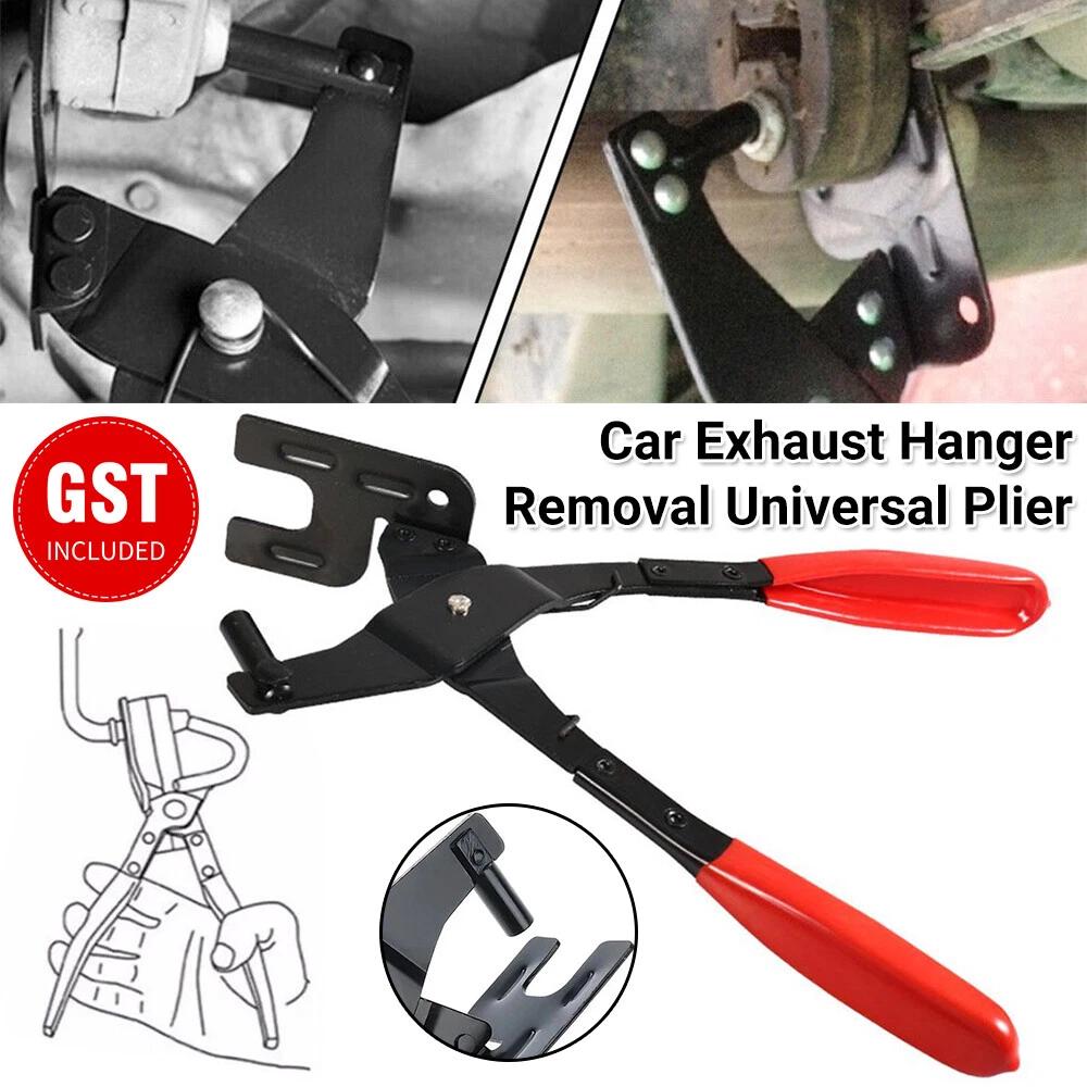 Universal Car Exhaust Hanger Removal Plier Pipe Rubber Gasket Puller Tool AU